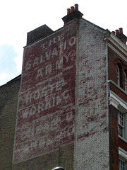 Salvation Army ghost sign