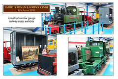 Industrial narrow-gauge exhibits - Amberley Museum - 17.8.2011