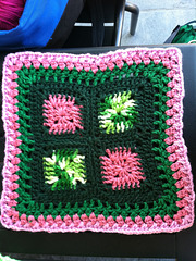 12-inch crochet square