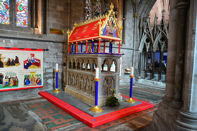 Hereford Cathedral 2013 – Tomb of Saint Thomas Cantelupe