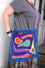 Freeform Crochet Bag
