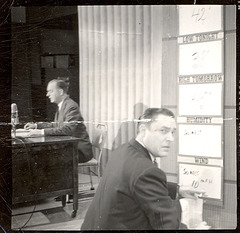 Early television broadcasting; c. 1953, Chicago