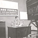 Early major market television news broadcasting; c. 1953, WGN-t.v., Chicago