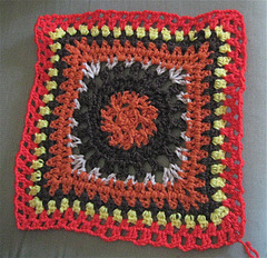 Crocheted Square for Swap