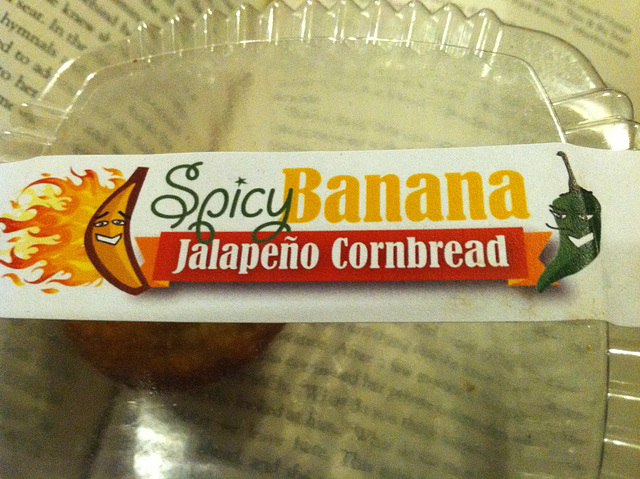 Spicy Banana Jalapeno Cornbread