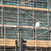 Alexandra Trust Dining Rooms swathed in scaffold