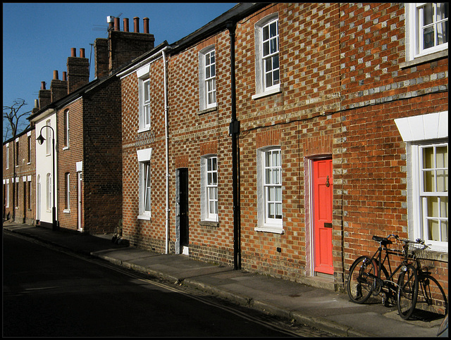 red door in Adelaide Street