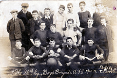 Boy's Brigade Team 1910-1911