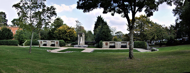 The Heroes Shrine memorial - Manor Park Aldershot
