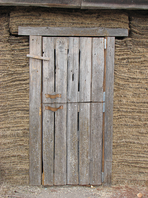 Sod House door