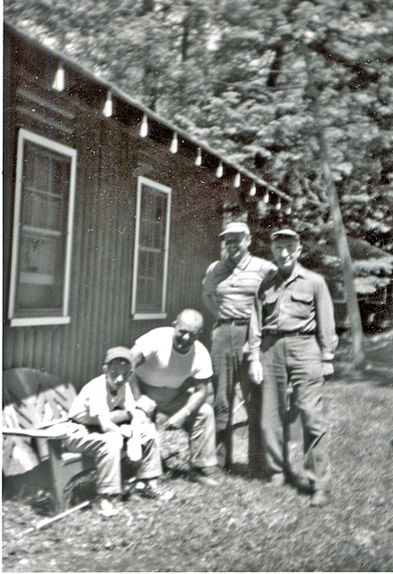 I had arrived...My first trip with the men.  Wisconsin Fishing, 1957 (9)