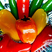 Peppers and Crystal 2 - The lens was almost touching the peppers.  Amazing macro capabilities of this camera!!