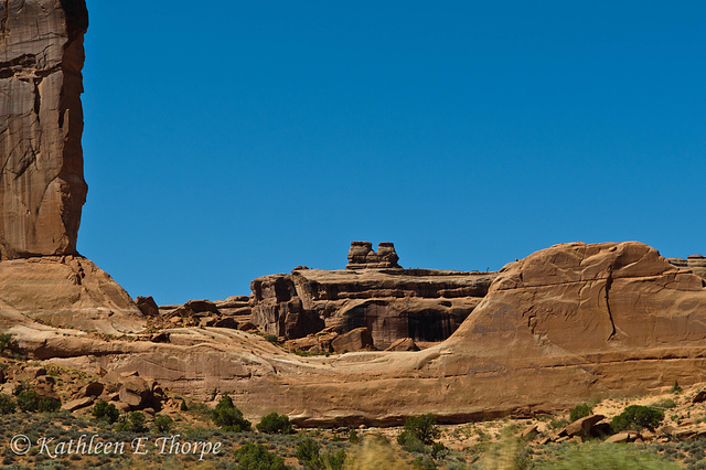 Arches National Park - Road to Canyonlands NP