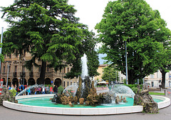 Brunnen in Lugano