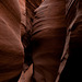 Escalante NP - Inside Spooky Slot Canyon.  One of the last shots before the slot became too narrow to lift my camera!