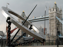 Sundial & Tower Bridge