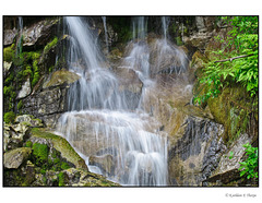 Veiled waterfall