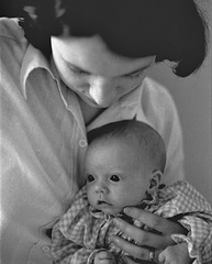 Bringing Home Baby Elise;  August, 1974