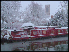 winter on the canal
