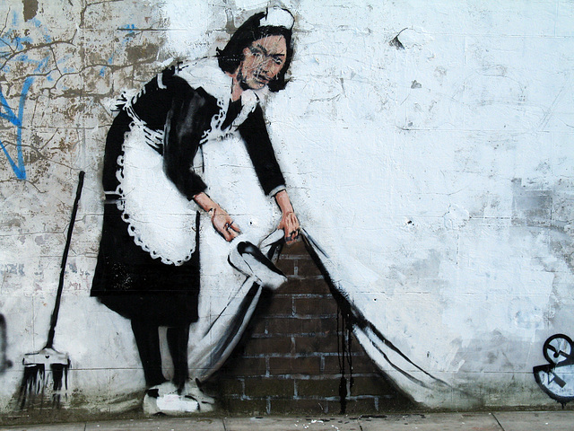 French Maid (Banksy)