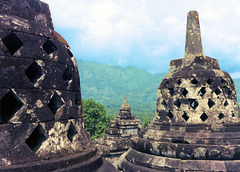 Borobudur Bell Towers
