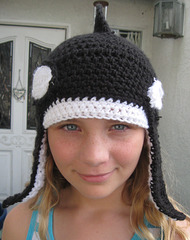 Orca hat, front