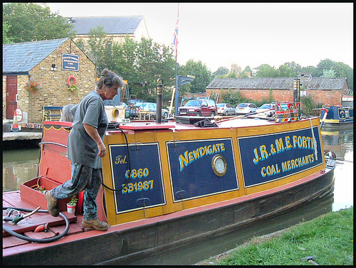 canal boat coal merchants
