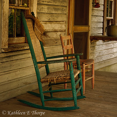 Rocking Chairs - Sit and Rest a Spell When Times Were Easy