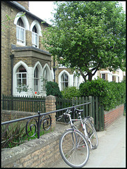 old windows in Kingston Road