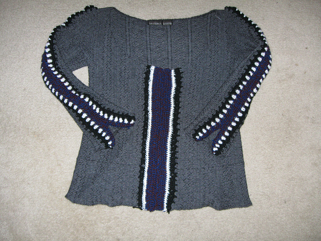 Grey Sweater, after
