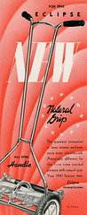 Eclipse Lawn Mower Natural Grip, New for 1941