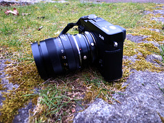 Fuji X-E1 & Leica Elmarit 60mm f2.8R mount  + Leitax + Novoflex + Fuji M mount adaptor