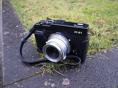 Fuji X-E1 & Leica Summaron 3.5cm f3.5 + LTM-M mount + Fuji M mount adaptor