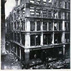 No.45 Cheapside, City of London, (Burnt 1st September 1881)