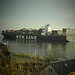 Containerschiff  NYK  ADONIS einlaufend Hamburg