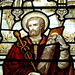 Detail of Memorial Window to Edward Mason Weenck, St Anne's Church, Baslow, Derbyshire