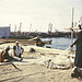 Seafront fishermen, Doha, Qatar