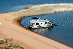 Hausboot auf Lake Powell (Arizona)