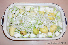 Tian au six légumes revisité et escalope panée   10