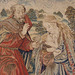 Detail of the Tapestry with the Holy Family on the Flight into Egypt in the Philadelphia Museum of Art, August 2009