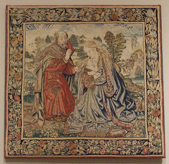 Tapestry with the Holy Family on the Flight into Egypt in the Philadelphia Museum of Art, August 2009