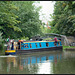 narrowboat at Isis Bridge