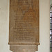 Memorial to Thomas Bolton, St Andrew's Church, Penrith, Cumbria
