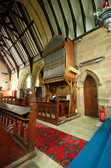 Chancel, Saint James' Church, Idridgehay, Derbyshire