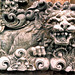 Besakih Mother Temple Carved Stone Relief Close-Up