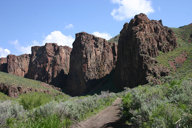 Cliffs in High Rock Canyon