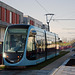 BESANCON: 1ers essais du tram: Avenue Ambroise Paré 05.
