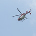 Hubschrauber über der Wilhelma