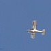 Flugzeug über dem Killesberg