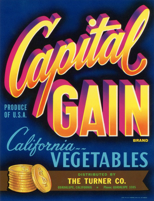 Capital Gain Brand Vegetables